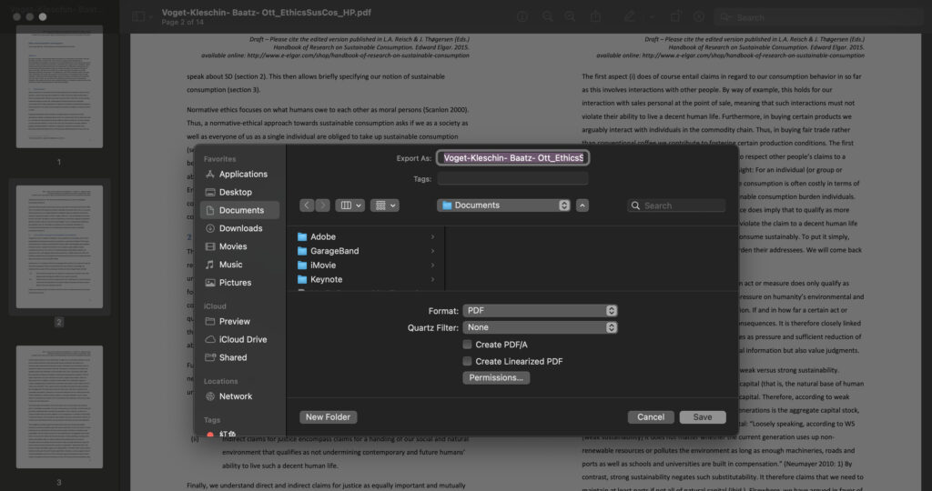 How to save one page of a PDF on Mac? - KDAN Document Blog