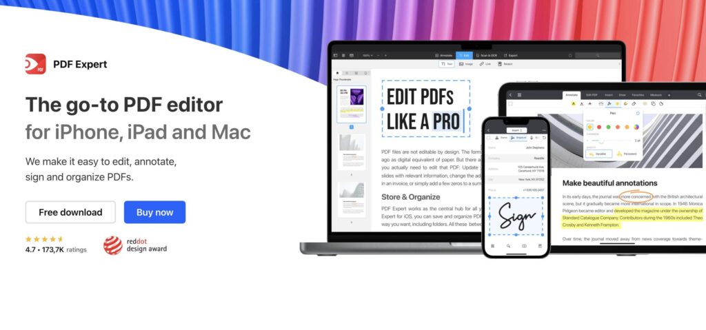 PDF Expert: A Polished PDF Solution for Apple Users