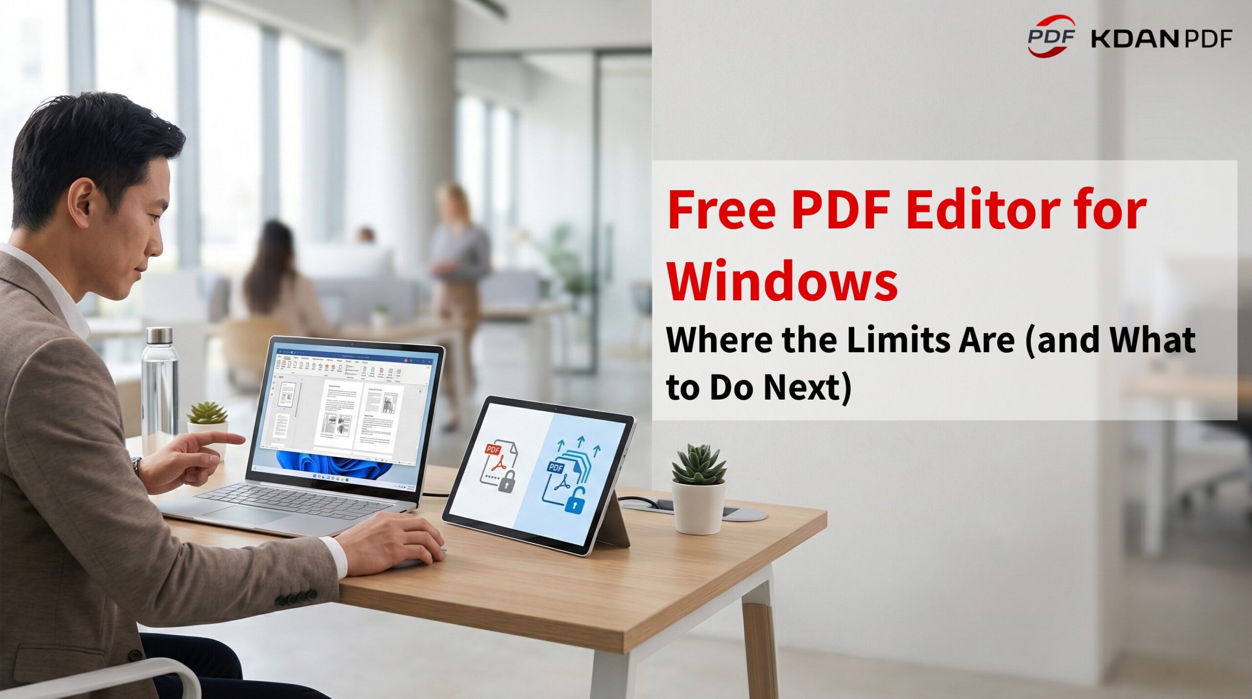 Free PDF Editor for Windows: Where the Limits Are (and What to Do Next)