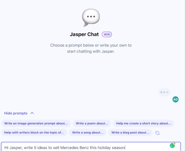 Jasper Chat