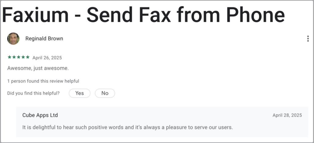 Faxium 新上線的文件壓縮功能在2個月內獲得滿滿好評。